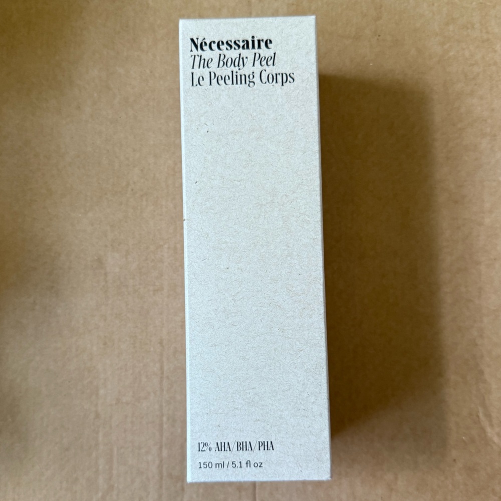 BNIB Nécessaire The Body Peel - 12% AHA/BHA/PHA
